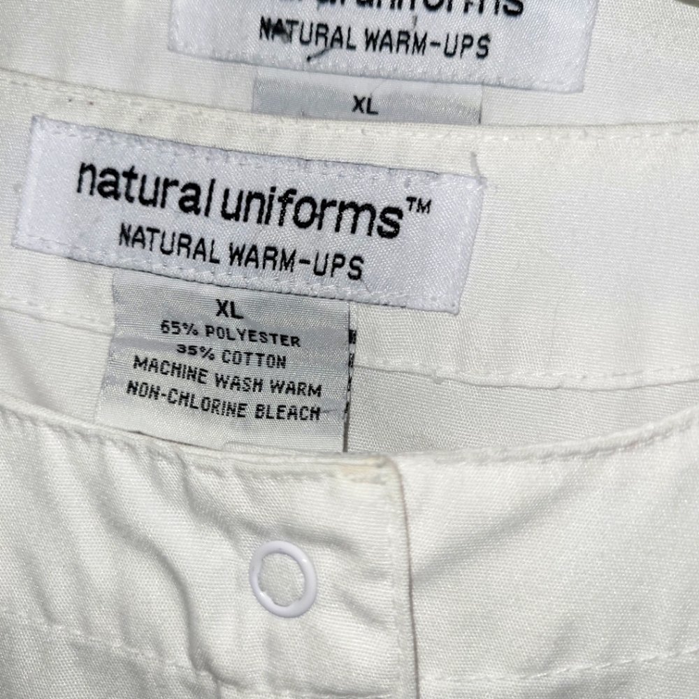 Womens white scrub jacket